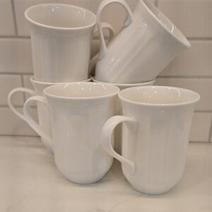 Mikasa Classic White Mug Set